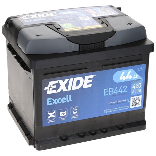 Starterbatterie exide 12v - starterbatterie, 44