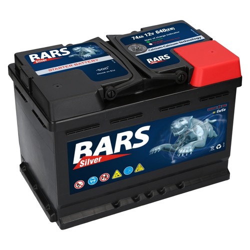 Autobatterie bars 12v 74ah - autobatterie,