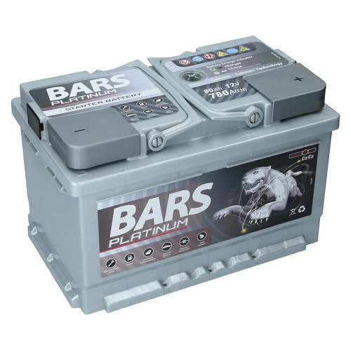 Autobatterie 12v 780a - 80, ah