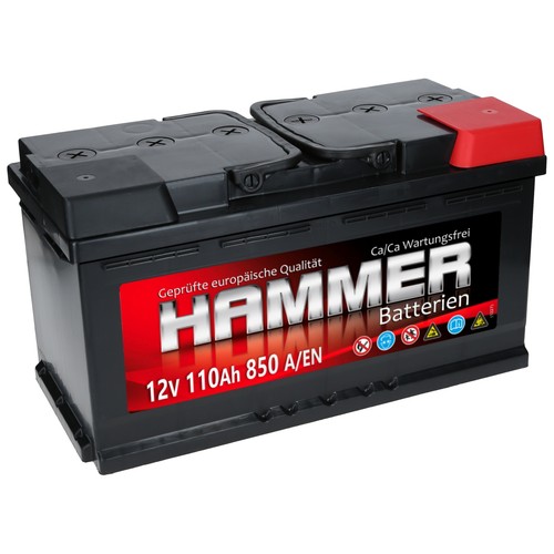 Autobatterie volt 110 ah - 12,