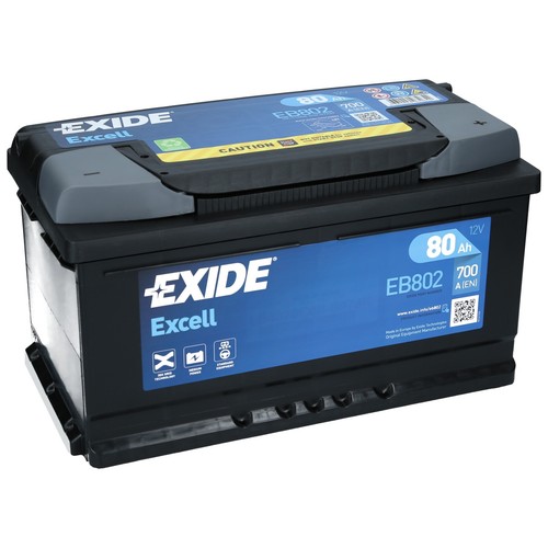 Autobatterie exide excell 12v - exide,