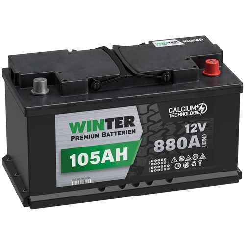 Autobatterie winter 12v 105ah - 12v,