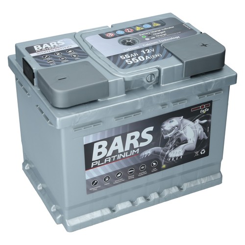 Bars platinum 12v 550a - platinum,